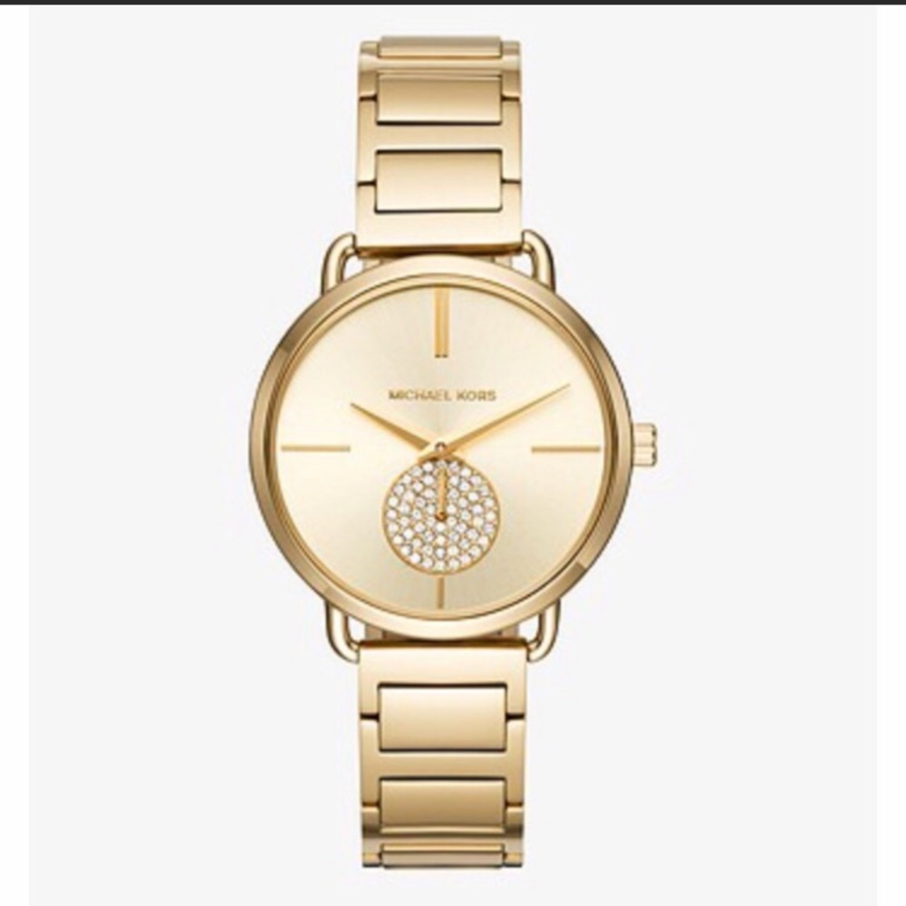 NWT Gold Michael Kors Ladies Watch MK363